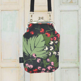 Viinimarjat -kännykkälaukku Mini