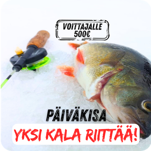 Yksi päivä, yksi ahven - pilkkikisa 1.3.2026