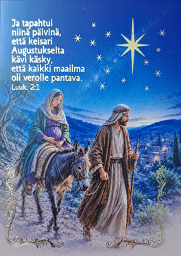 Joulukortti - Ja tapahtui niinä päivinä