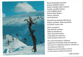 Runokortti – Hattarapilvi ja tunturin kelo (Erkki Leminen)