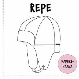 Paperikaava, talvilakki REPE 46-58cm