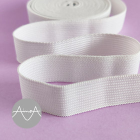 20 mm valkoinen vyötärökuminauha