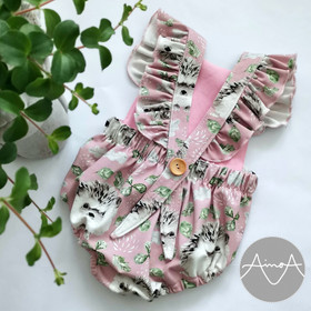 PDF-kaava, Syli romper, 50-104 cm