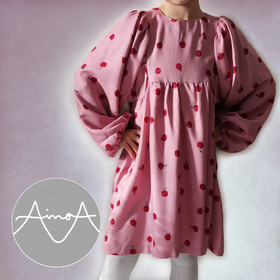 Paperikaava, TAIKA mekko 92-140 cm