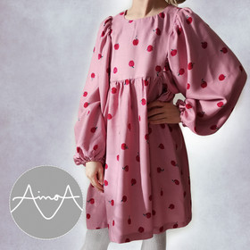 PDF-kaava, TAIKA mekko 92-140 cm