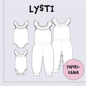 Paperikaava, LYSTI 62-110 cm