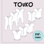 PDF-kaava, TOUKO 56-110 cm