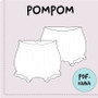 PDF-kaava, POMPOM 56-110 cm