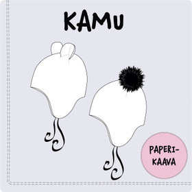 Paperikaava, Kamu korvaläpällinen pipo 36-54cm