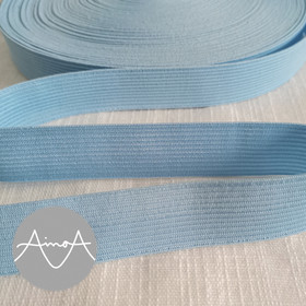 20 mm vaaleansininen vyötärökuminauha