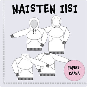 Paperikaava, Iisi, naisten collegepusero 32-54