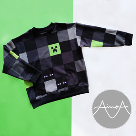 Paperikaava, Rento-collegepusero 92-164cm