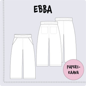 Paperikaava, Ebba-collegehousut 104-164cm