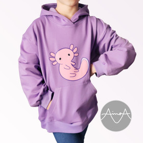 PDF-kaava, JOOJOO-lasten  oversize collegehuppari 104-164cm