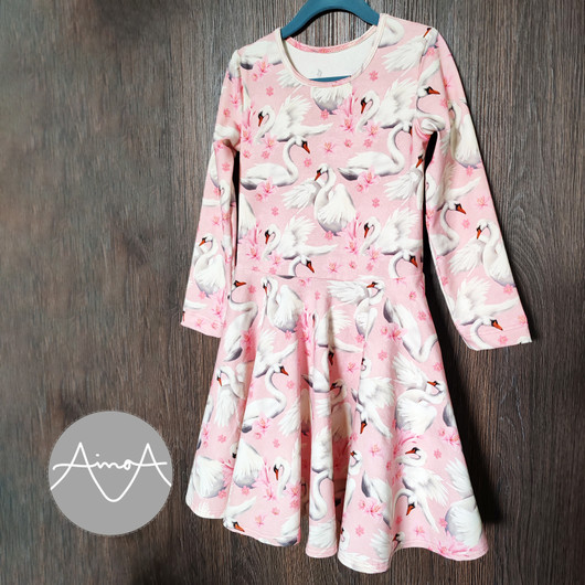 Paperikaava, Silvia mekko 92-140 cm