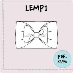 PDF-kaava, Lempi rusettipanta 44-56cm