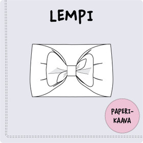 Paperikaava, Lempi rusettipanta 44-56cm