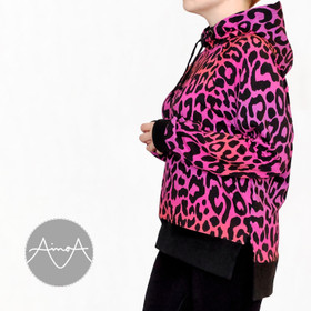 PDF-kaava, LIIKE, naisten raglanhihainen collegehuppari 32-54