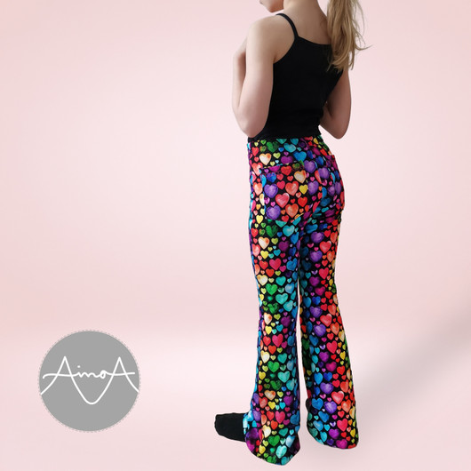 Paperikaava, LILJA housut 104-164 cm