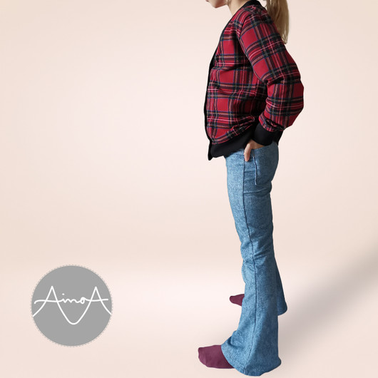 Paperikaava, LILJA housut 104-164 cm