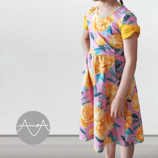 Paperikaava, Hertta mekko ja pusero 92-140 cm