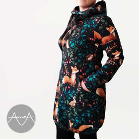 Paperikaava, Pihla, naisten collegemekko 32-52