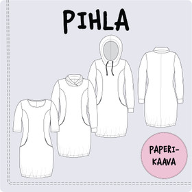 Paperikaava, Pihla, naisten collegemekko 32-52