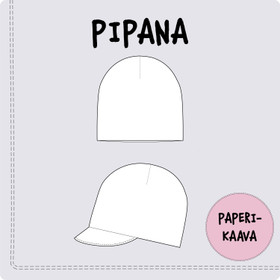 Paperikaava, Pipana pipo ja lippapipo 40-59cm