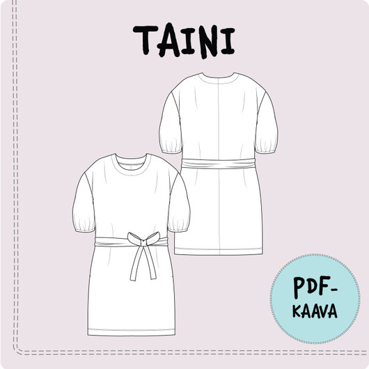 PDF-kaava, TAINI, trikoomekko 32-54