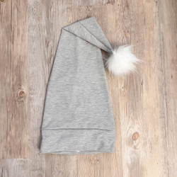 Tonttulakki tupsulla, Light Grey Melange