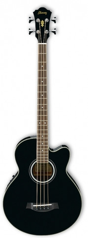 Akustinen bassokitara Ibanez AEB8E-BK