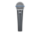 Laulu-/instrumenttimikrofoni Shure Beta 58A