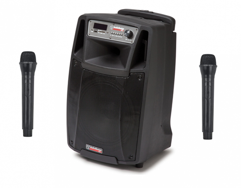 PA-kaiutin akkukäyttöinen aktiivi, bluetooth mikseri Audio DesignPRO M2 10W/L 300W
