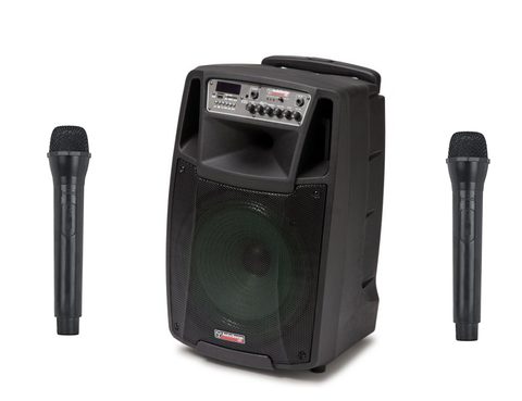 PA-kaiutin akkukäyttöinen aktiivi, bluetooth mikseri Audio DesignPRO M2 12WL, 450W