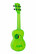 Ukulele sopraano Kala Waterman fluorescent Green 