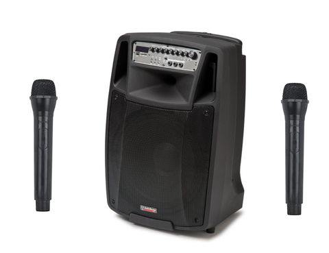 PA-kaiutin akkukäyttöinen aktiivi, bluetooth mikseri Audio DesignPRO M2 15WL, 750W