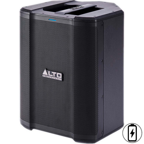 PA-kaiutin akkukäyttöinen aktiivi, bluetooth, mikseri Alto Busker Portable PA