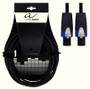 Kaiutinjohto speakon 6m Alpha Audio Peak Line 6m, Neutrik, 2-nap 