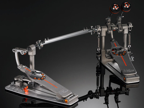 Bassorummun tuplapedaali Pearl P-3002D demon drive laukulla