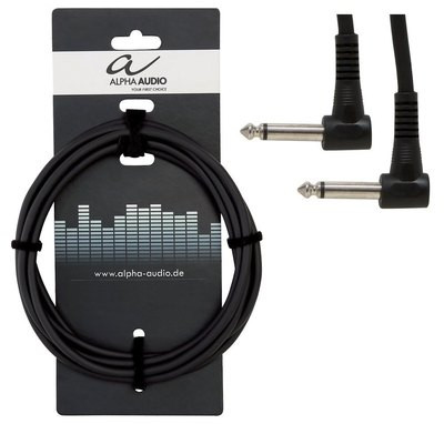 Patch-kaapeli 6kpl setti plugi/plugi 60cm Alpha Audio Basic Line