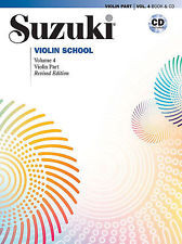 Viulukoulu Suzuki Violin School Volume 4 + CD
