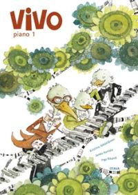 Pianokoulu Vivo Piano1 (Jääkeläinen Kantala Rikandi) uusi painos!