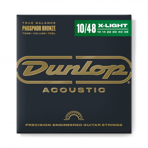 Westernkielisarja 6-kielinen 10/48 Phosphor Bronze Dunlop