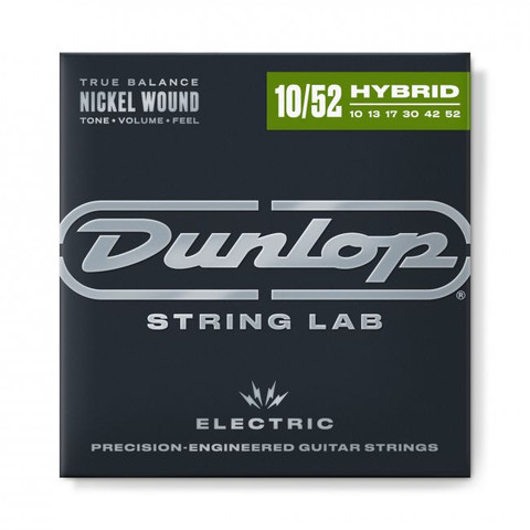Sähkökitaran kielisarja 10/52 Dunlop Nickel Wound 