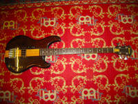 Myydään asiakkaan lukuun: Bassokitara Ibanez Mucisian MC824 Bass Rare Signle Pickup passive 1983 (käyt)