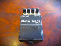 Myydään asiakkaan lukuun: Säröpedaali Boss Metal Core ML-2 (käyt)