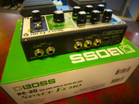 Myydään asiakkaan lukuun: Nauhakaikupedaali Roland RE-20 Space Echo (käyt)