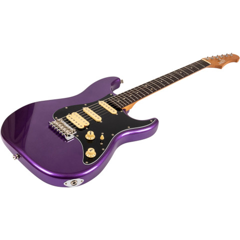 Sähkökitara Jet Guitars JJS-400 HSS RW Plum Metallic