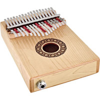 Kalimba 17-ääntä Meinl Sonic Energy Sound Hole Kalimba mikrofonilla   