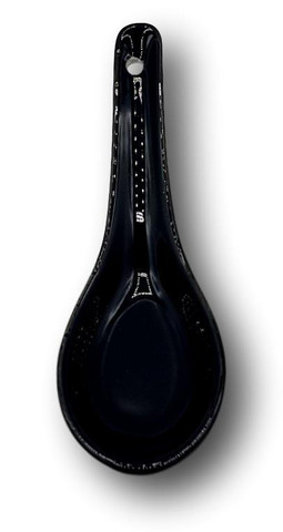 Keraaminen lusikka, musta